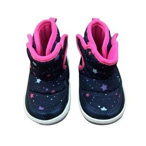 Surprize by Stride Rite baby Aster Boots | Blue Pink & Purple | Toddler 4